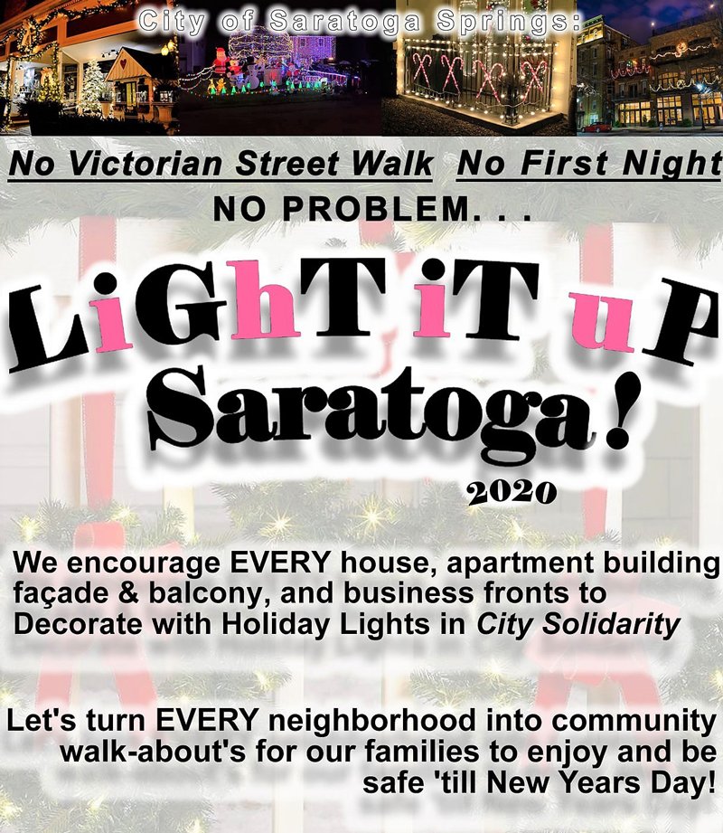 Light Up Saratoga for the Holidays