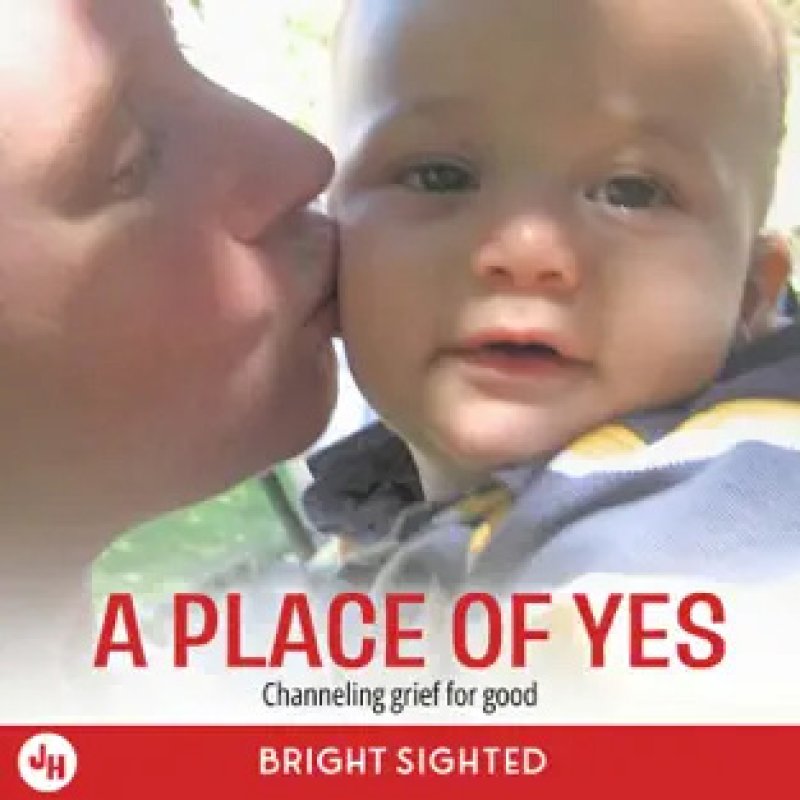 Cover art for the “A Place of Yes” podcast provided by Heather Straughter.