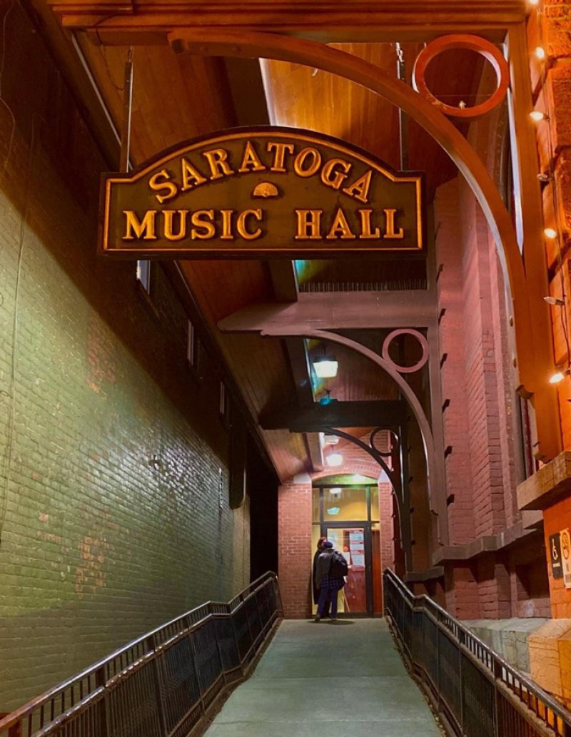 A ceremony at the Saratoga Music Hall will take place Feb. 29 when the 153-year-old hall will be re-dedicated as the Skip Scirocco Music Hall. Photo by Thomas Dimopoulos.