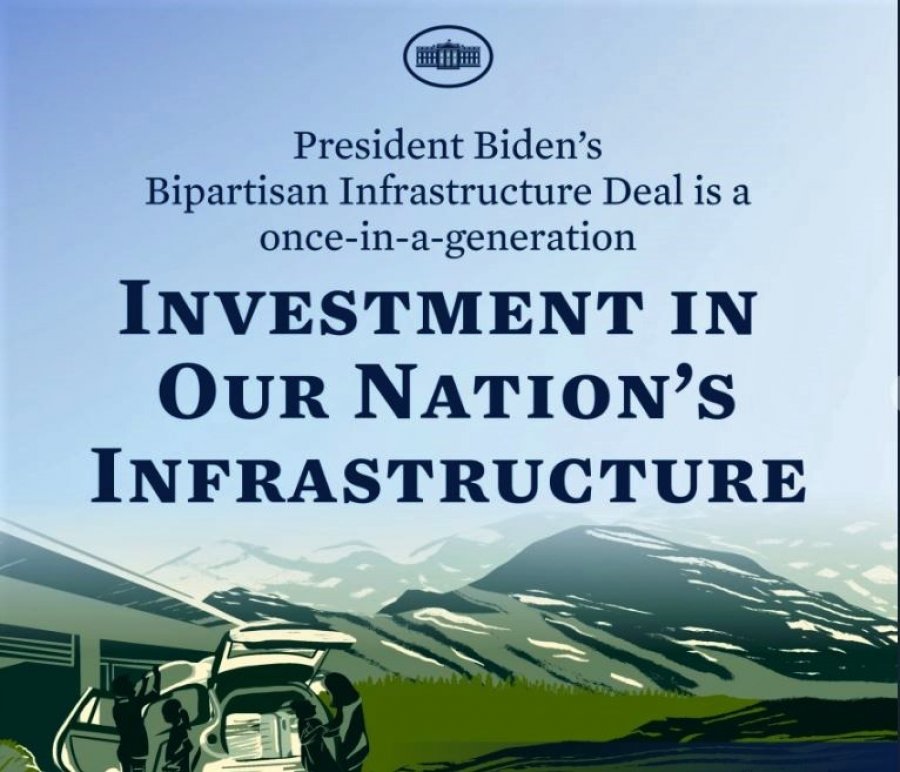 Last November, Congress passed, and the President signed into law the Bipartisan Infrastructure Law (Infrastructure Investment and Jobs Act), which it hailed as a once-in-a-generation investment in the nation’s infrastructure and competitiveness. Photo: The White House.