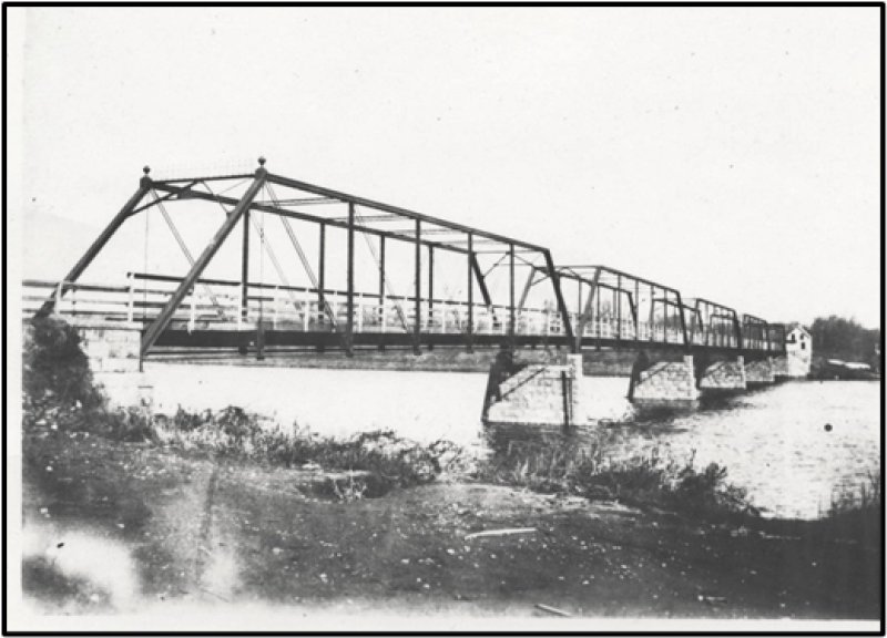 Vischer Ferry Bridge 1901-1902 Photo provided by The Saratoga County History Roundtable.