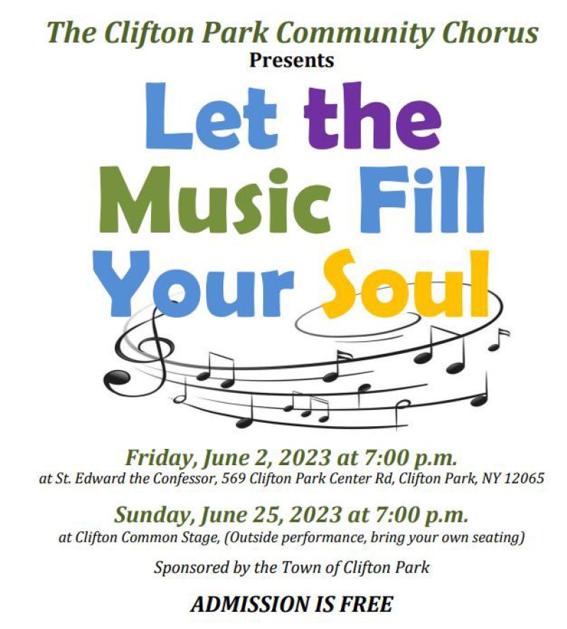 The Clifton Park Community Chorus presents...