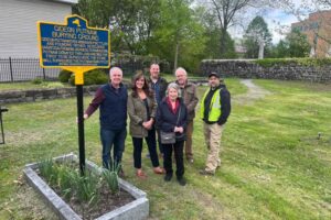 Gideon Putnam Burying Ground Historic Marker Restored