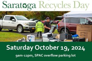 Saratoga Recycles Day Saturday, Oct. 19 - Open To All