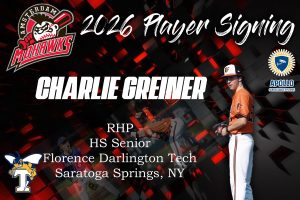 Amsterdam Mohawks Sign Saratoga State Champion Ballplayer