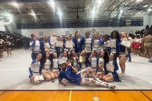 Saratoga Cheerleaders Win Suburban Council Championship