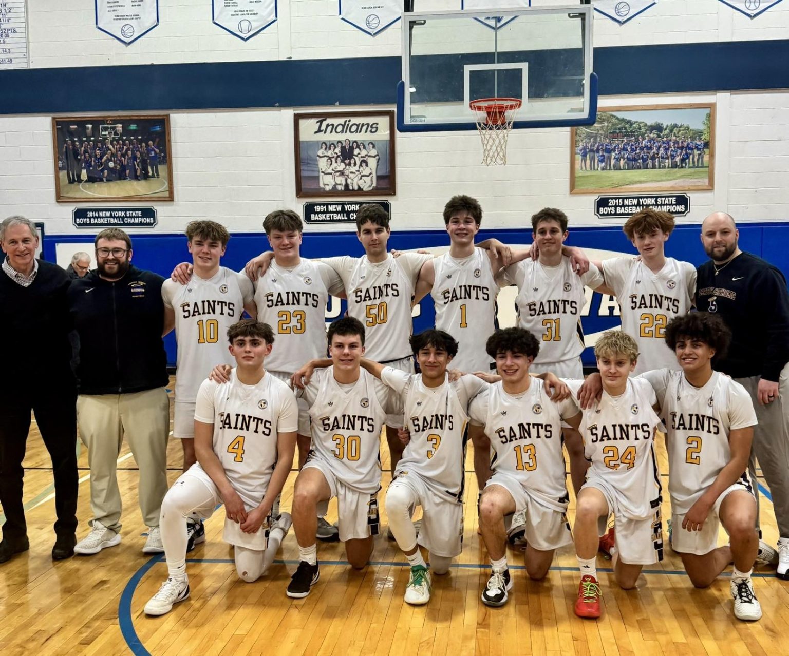Spa Catholic Boys B-Ball Team Captures First-Ever Wasaren League ...