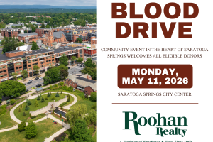 Saratoga Springs Blood Drive – May 11, 2026 at Saratoga Springs City Center