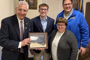 Tedisco Honors Galway High School Student with New York State’s Highest Award for Young People
