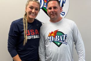 Team USA Softball Player Holds Clinics in Saratoga