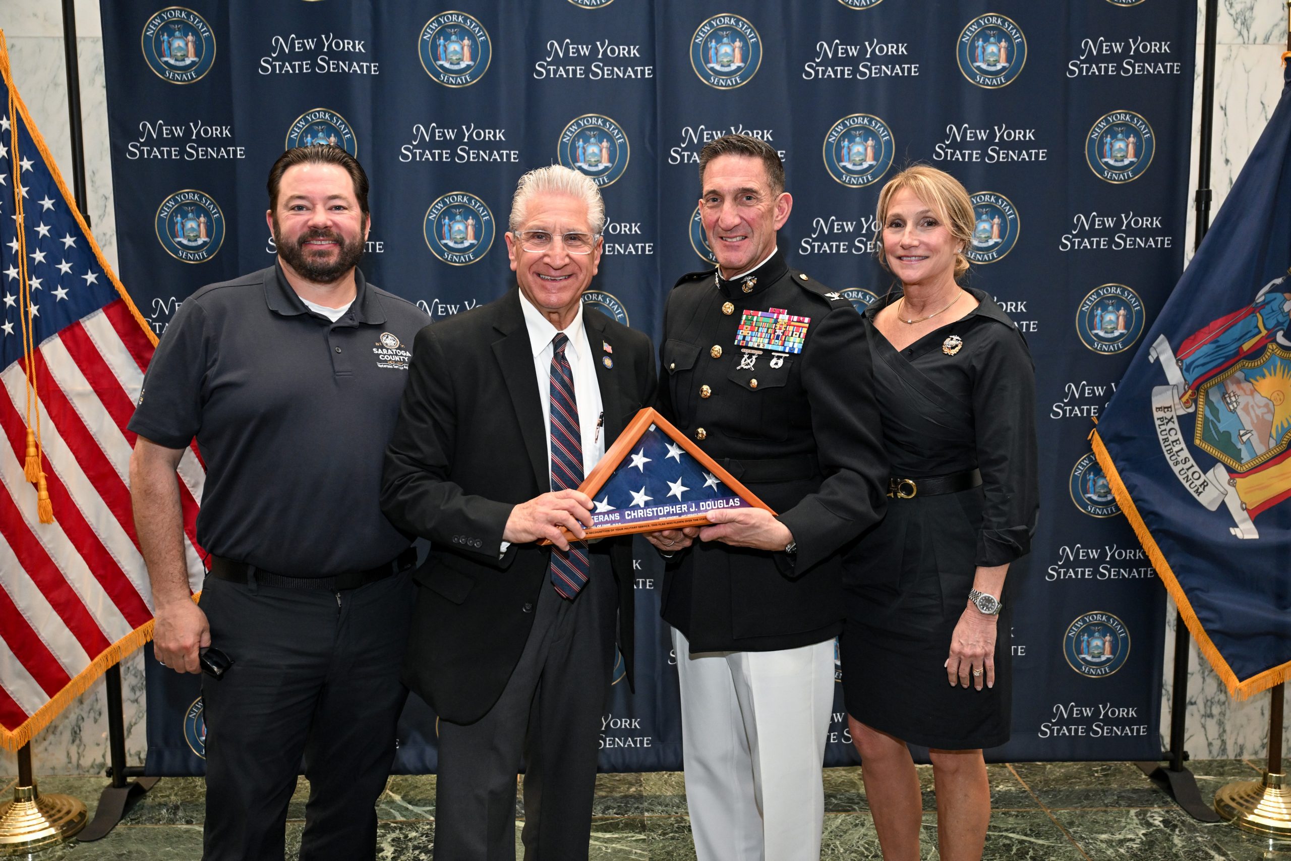 Milton Marine Inducted into NYS Senate Hall of Fame