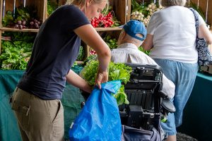Fresh Food for All:  How the Saratoga Farmers’ Market Helps Neighbors in Need