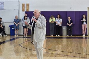 Tom Durkin Honored by Saratoga Central Catholic