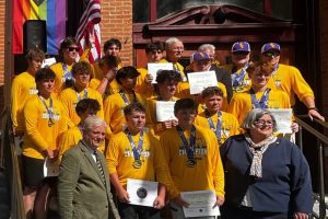 Spa Catholic Celebrates State Championship Win with Parade Down Broadway