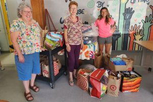 Tikkun Olam “Repair the World” Project Collects 23 Bags of School Supplies for Local Students