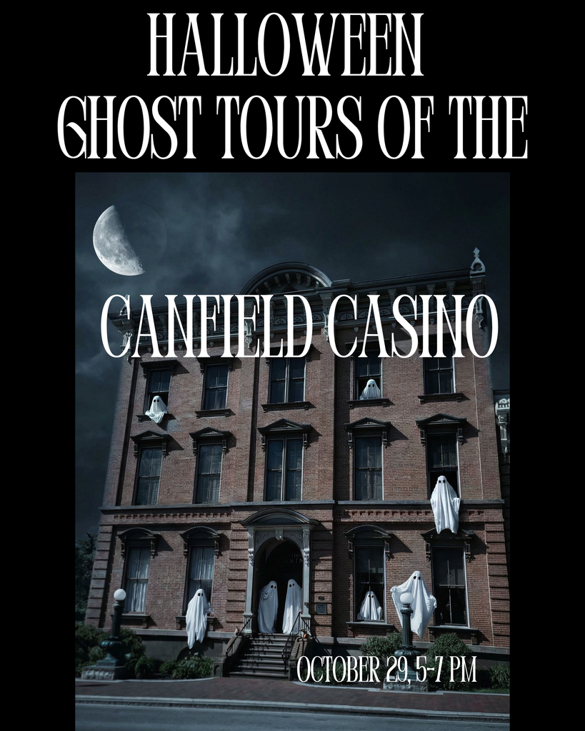 Saratoga Springs History Museum Announces the Return of Halloween Ghost Tours of the Canfield Casino